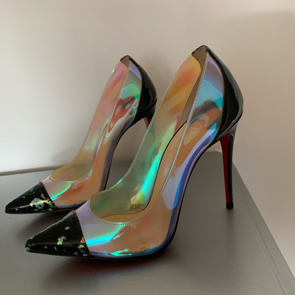 Christian Louboutin PVC Hologram Pump